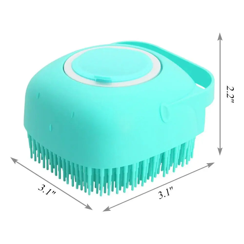 🛁🐾™Cepillo de Baño y Masaje para Mascotas