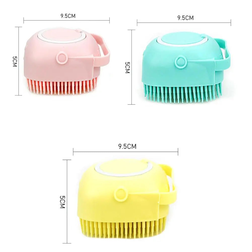 🛁🐾™Cepillo de Baño y Masaje para Mascotas